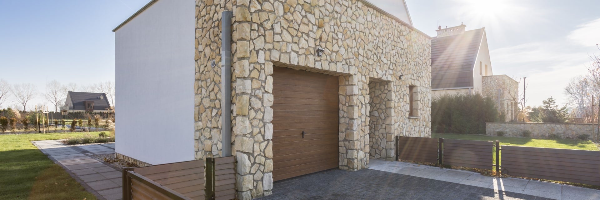 Stone Siding on a house